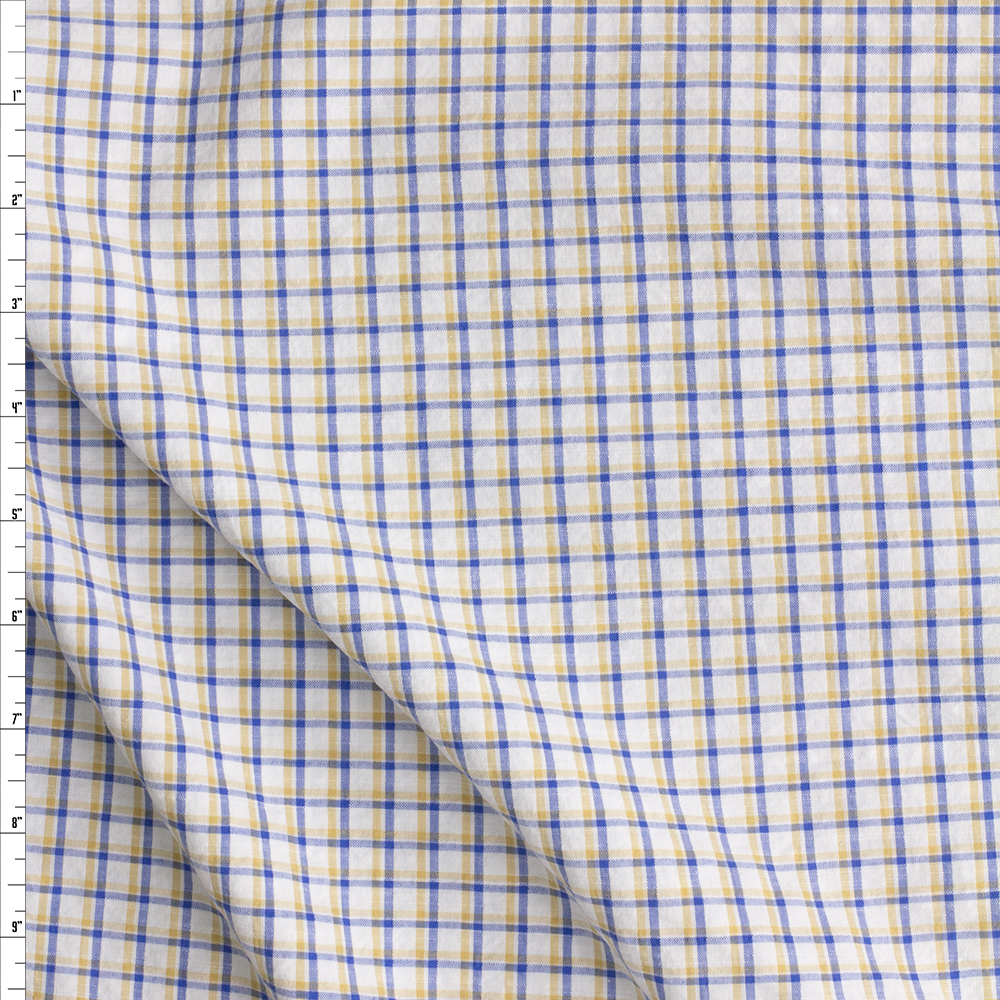 Tan Cote D’azur Seersucker By Robert Kaufman Fabric By The Yard