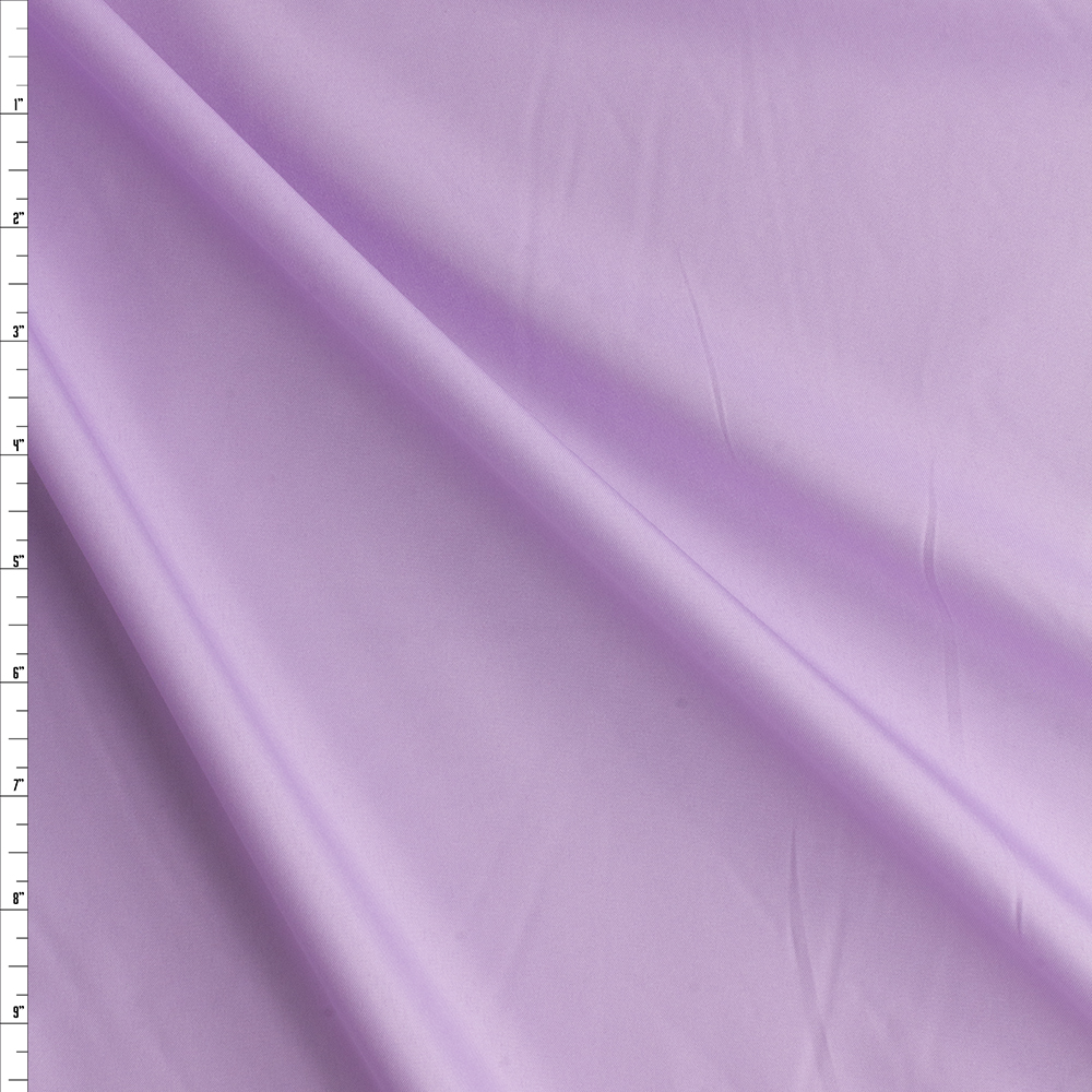 Lilac Polyester Pongee #27481 Fabric By The Yard