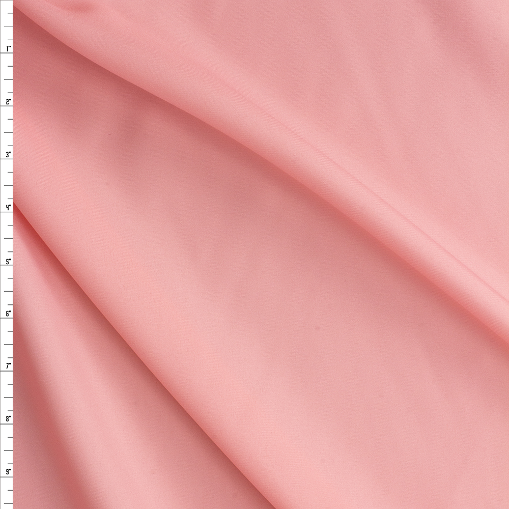 Light Salmon Polyester Pongee #27491 Fabric By The Yard