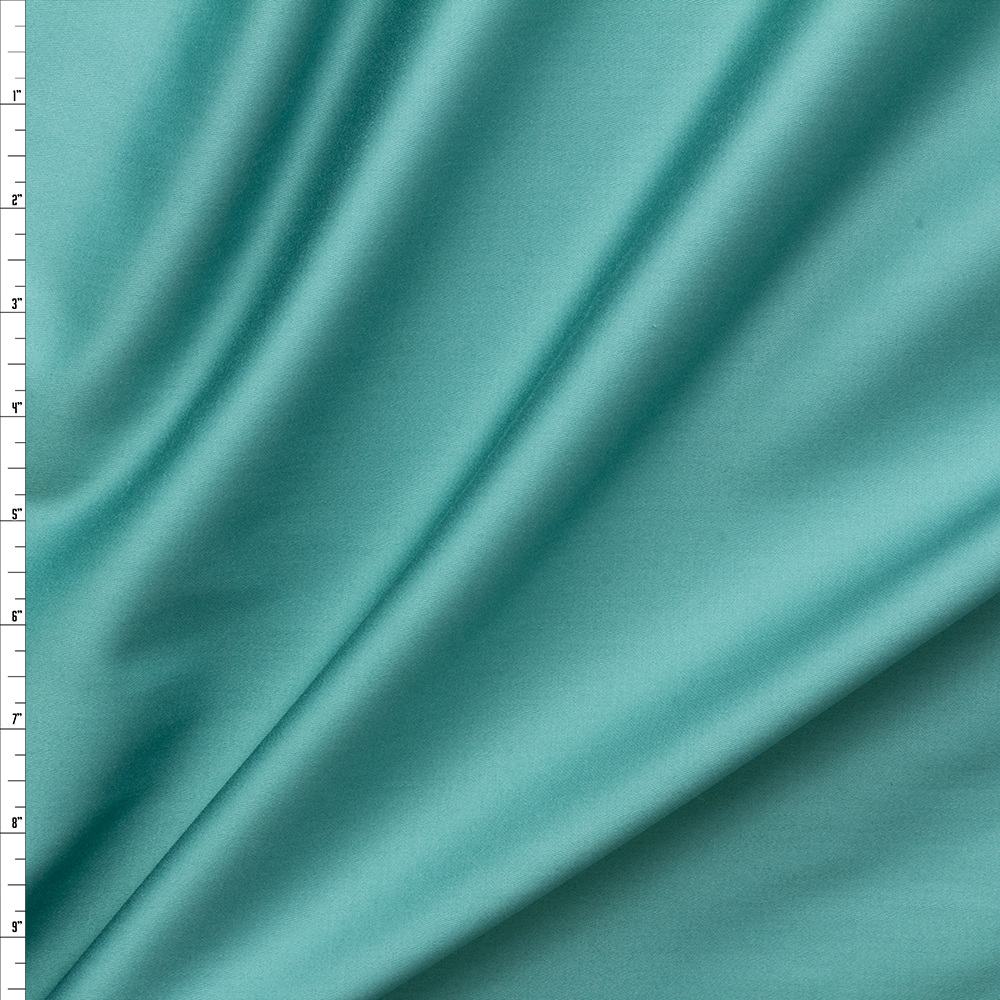 Green  Cotton Sateen #27598 Fabric By The Yard