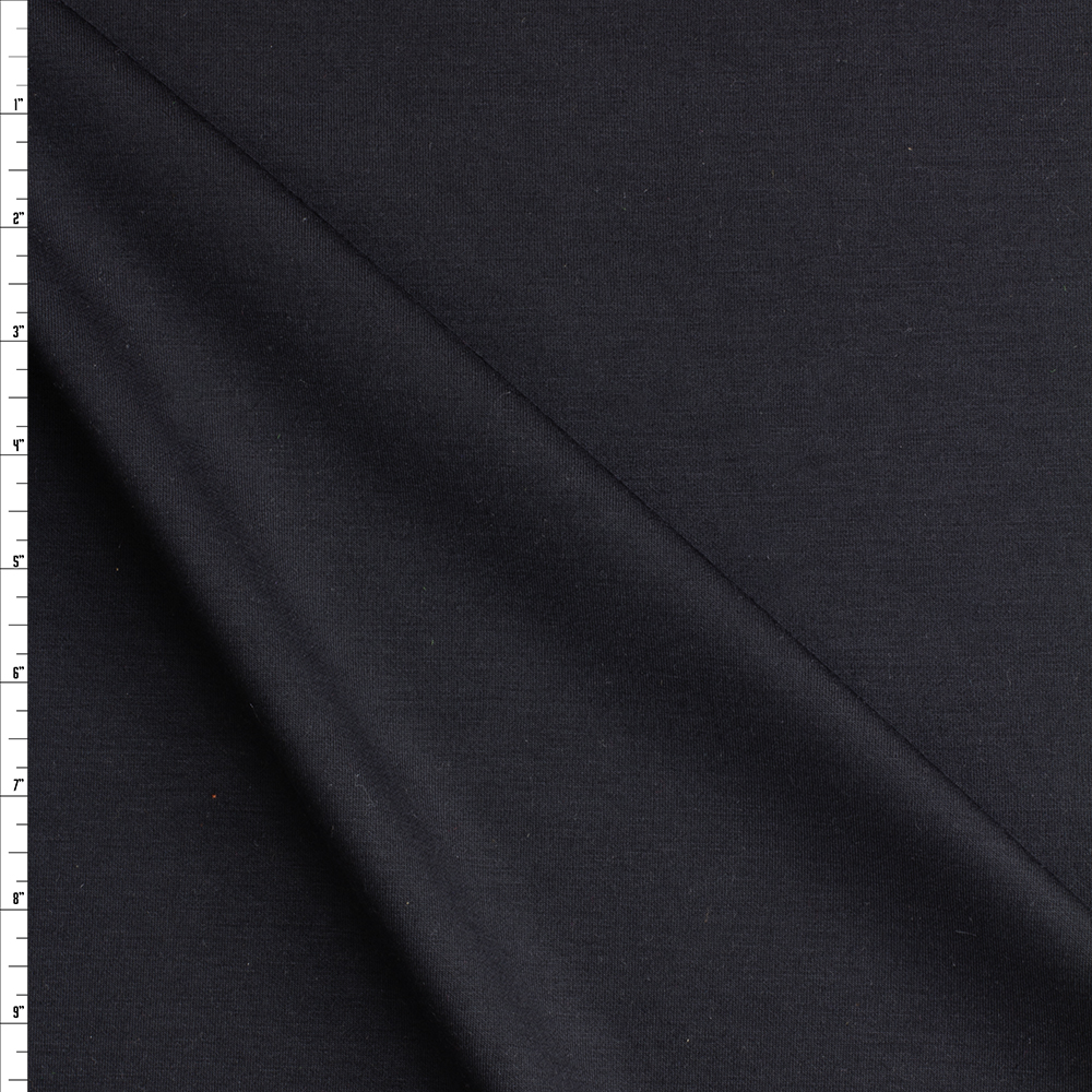 Black Luxe Scuba #27944 Fabric By The Yard
