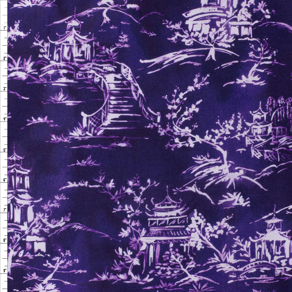 Orient Express Quilter’s Cotton From Michael Miller #27948 Fabric By The Yard