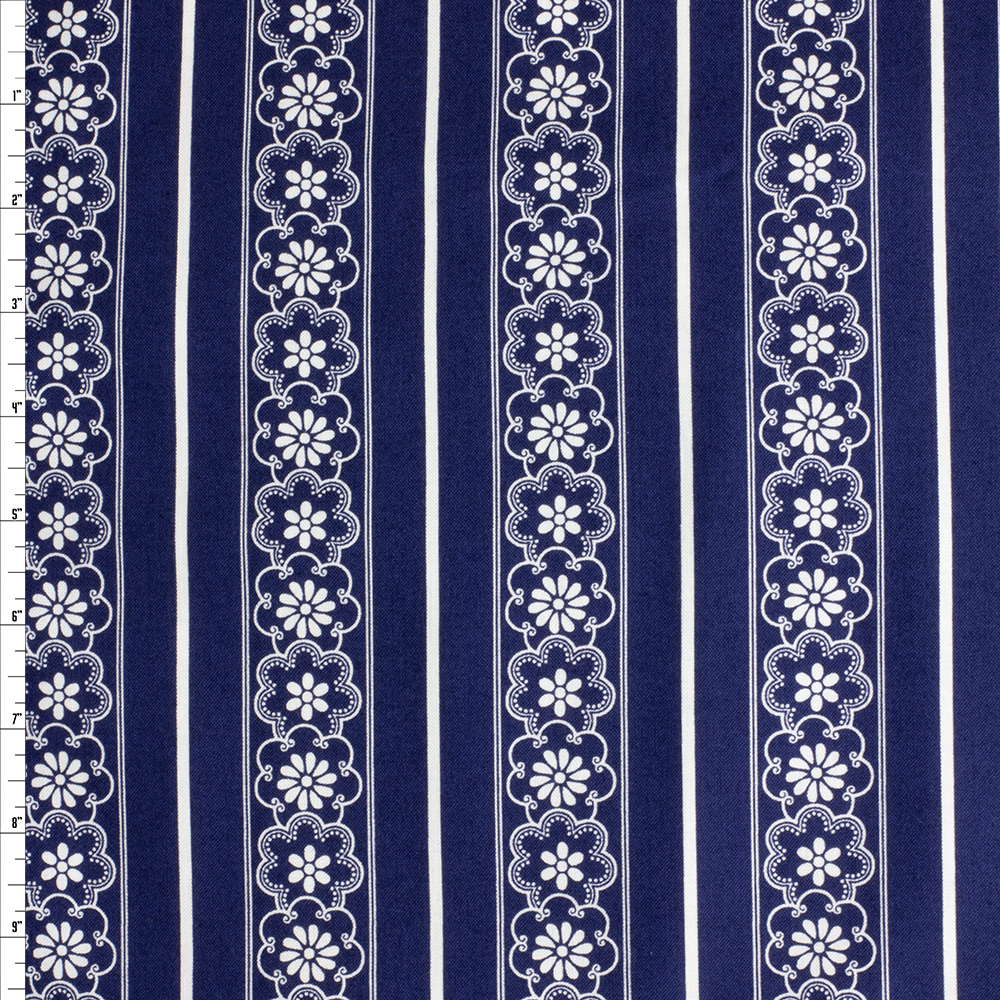 America Blue Quilter’s Cotton From Robert Kaufman #27977