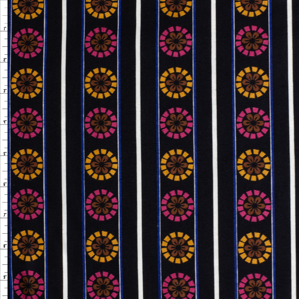 Mosaic Fifty/Fifty Stripe Quilter’s Cotton From Robert Kaufman #27984
