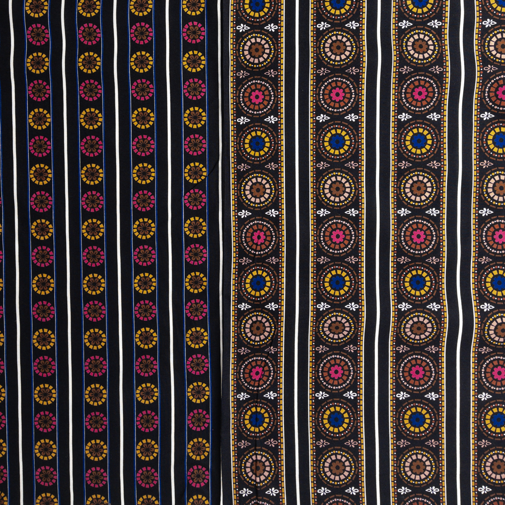 Mosaic Fifty/Fifty Stripe Quilter’s Cotton From Robert Kaufman #27984