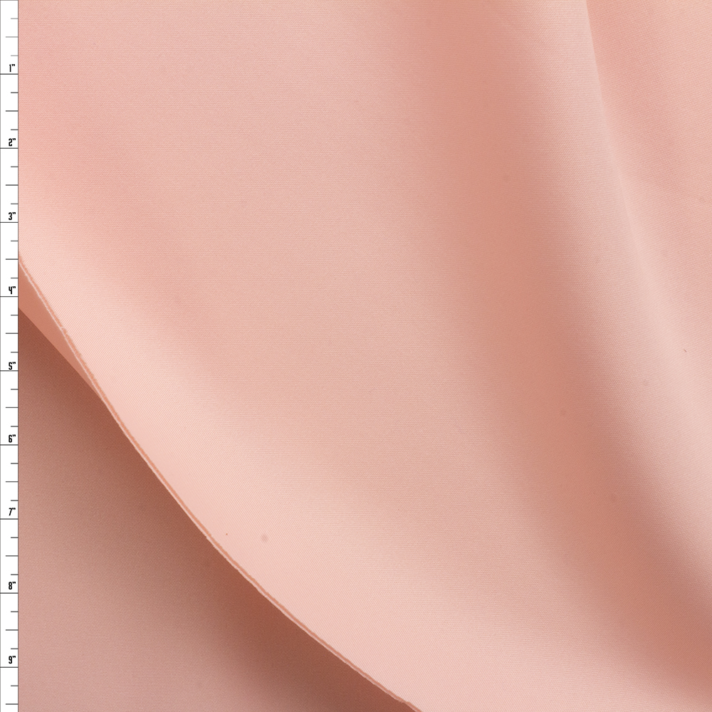 Peach Double Scuba #27996 Fabric By The Yard