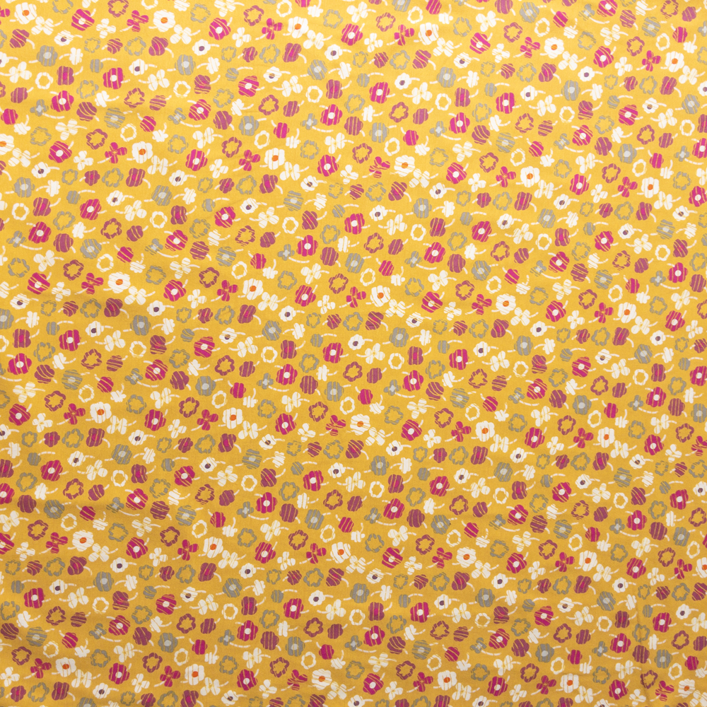 Waving Buds City Stretch Cotton Jersey Knit From Art Gallery Fabrics Fabric By The Yard - Wide shot