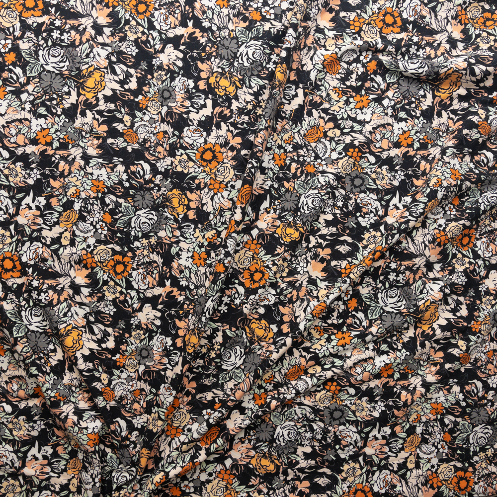 Millefiori Silkroad Stretch Cotton Jersey Knit From Art Gallery Fabrics Fabric By The Yard - Wide shot