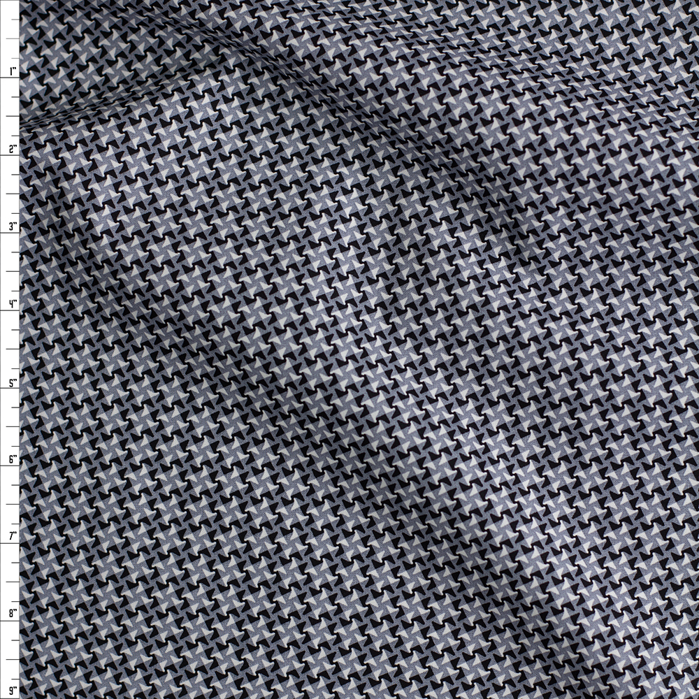 Grey Layered Triangles Tootal Classic High Count Poplin From Robert Kaufman #28373 Fabric By The Yard