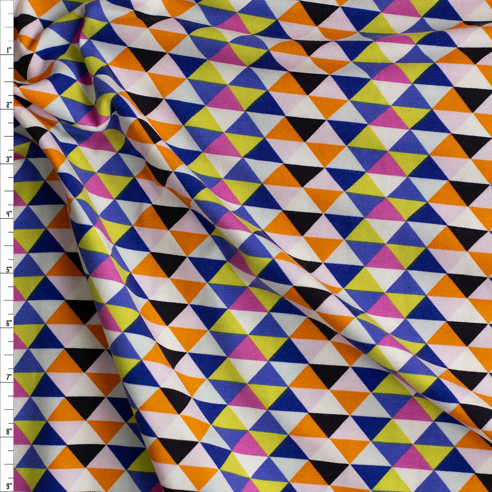 Here Comes The Fun Cotton/Spandex Knit From Art Gallery Fabrics #28386 Fabric By The Yard