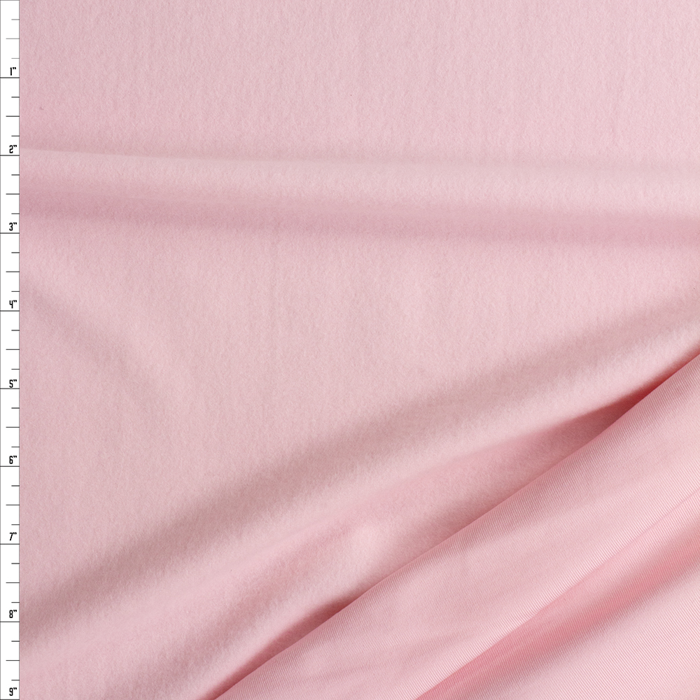 Pink Stretch Sweatshirt Fleece From Rainbeau Fabric By The Yard