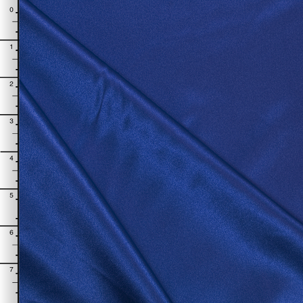Royal Blue Midweight Bridal Satin