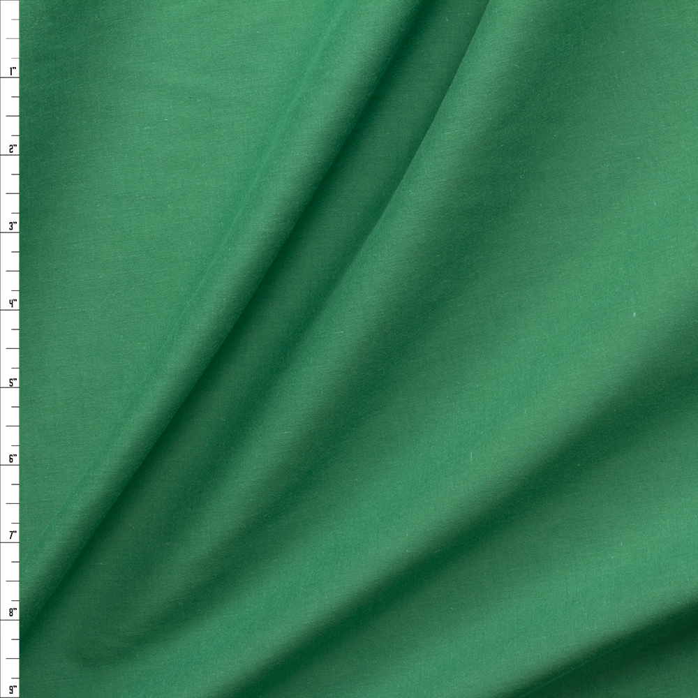 Kelly Green Cotton Lawn #28609 Fabric By The Yard