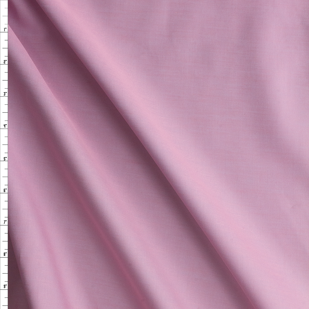 Pink Fine Italian Shirting From Albini #28668 Fabric By The Yard