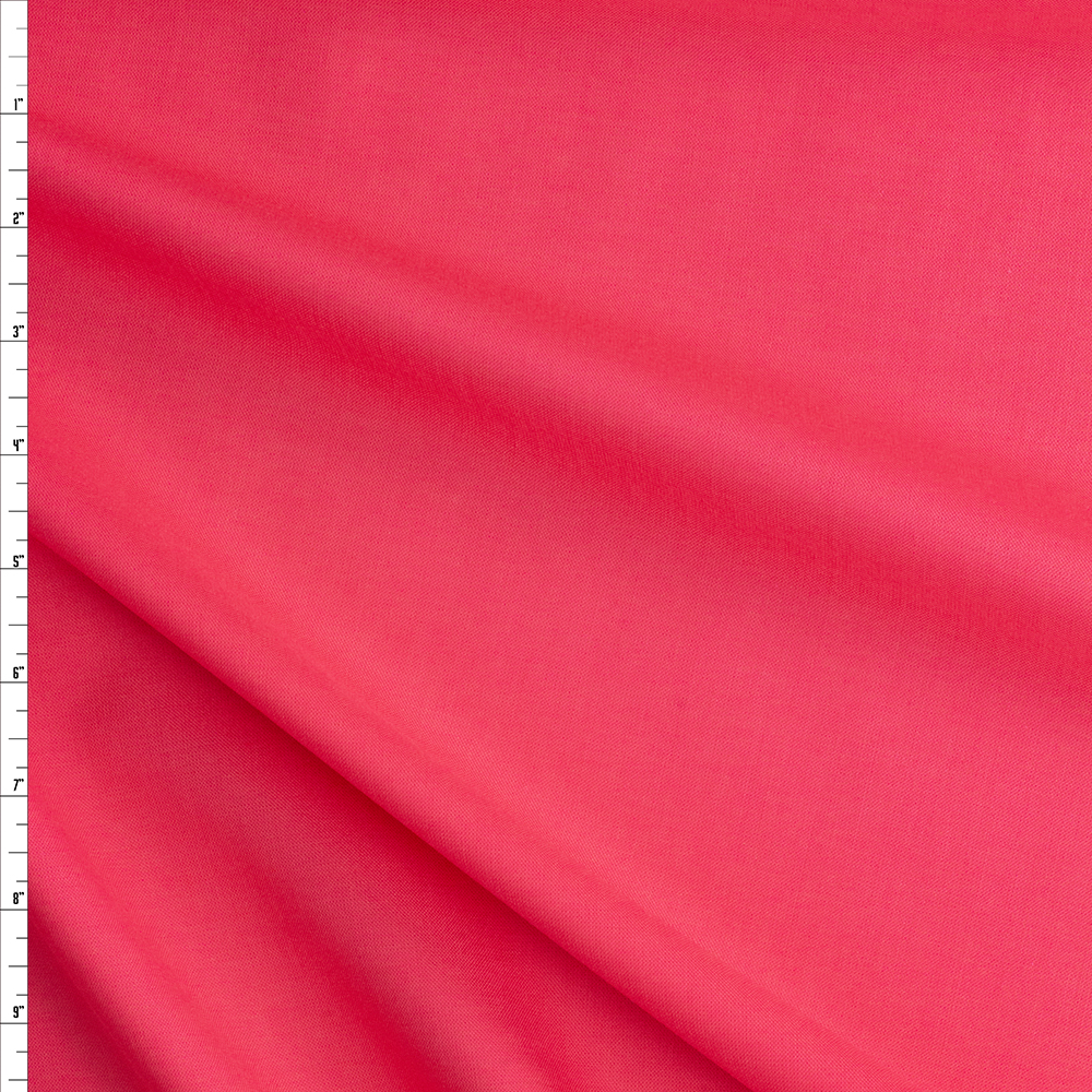 Lipstick Fine Italian Shirting From Albini #28670 Fabric By The Yard