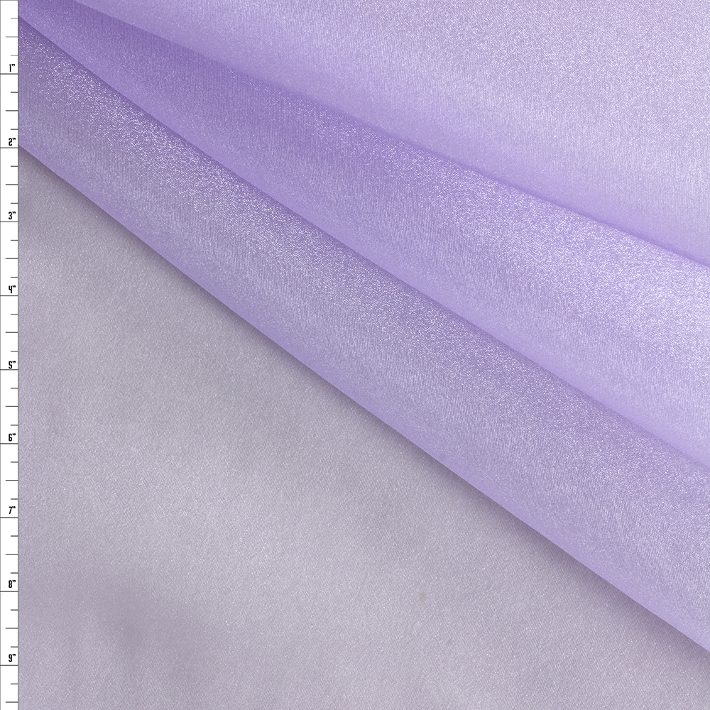 Lavender Japanese Crystal Organza #28729 Fabric By The Yard
