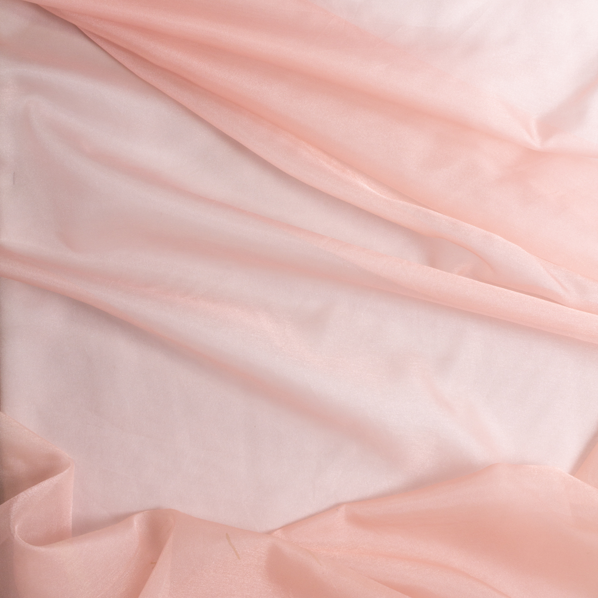 Blush Japanese Crystal Organza #28739 Fabric By The Yard - Wide shot