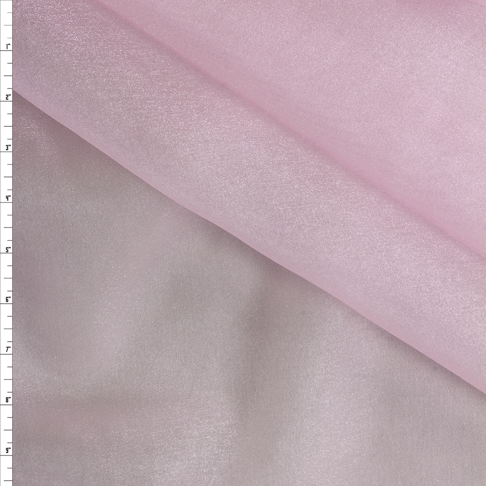 Pink Japanese Crystal Organza #28744 Fabric By The Yard