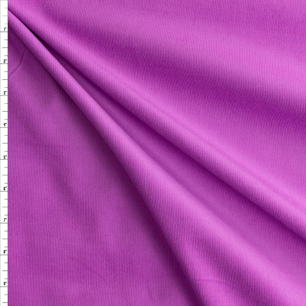 Amethyst 21 Wale Corduroy From Robert Kaufman #28747 Fabric By The Yard