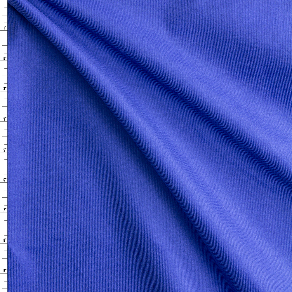 Royal 21 Wale Corduroy From Robert Kaufman #28750 Fabric By The Yard