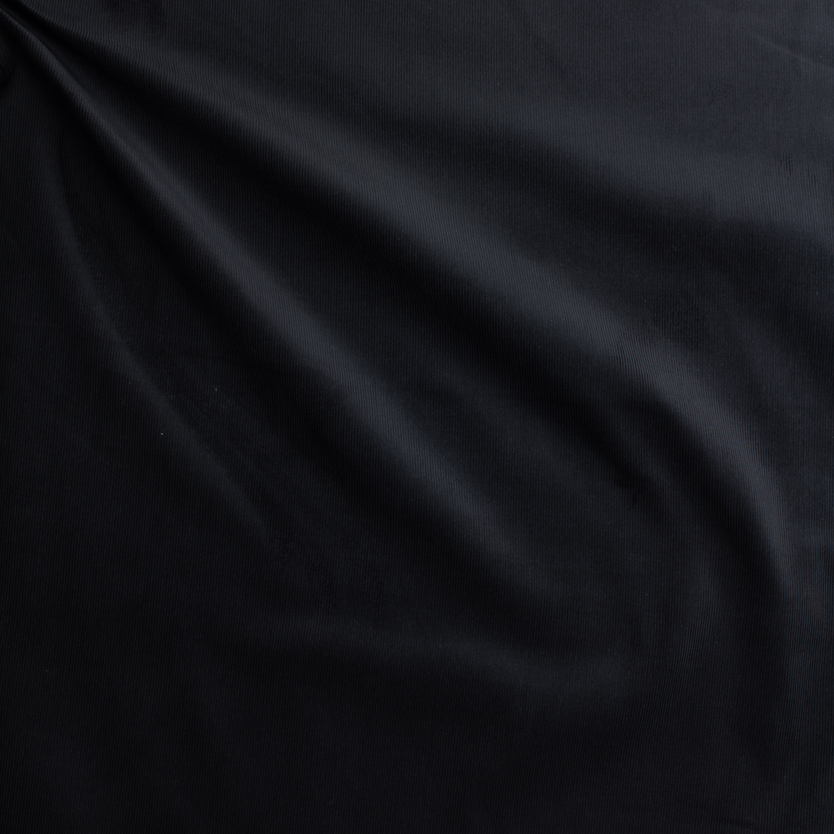 Black 14 Wale Corduroy From Robert Kaufman #28754 Fabric By The Yard - Wide shot