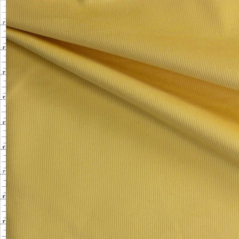 Buttercup 14 Wale Corduroy From Robert Kaufman #28763 Fabric By The Yard