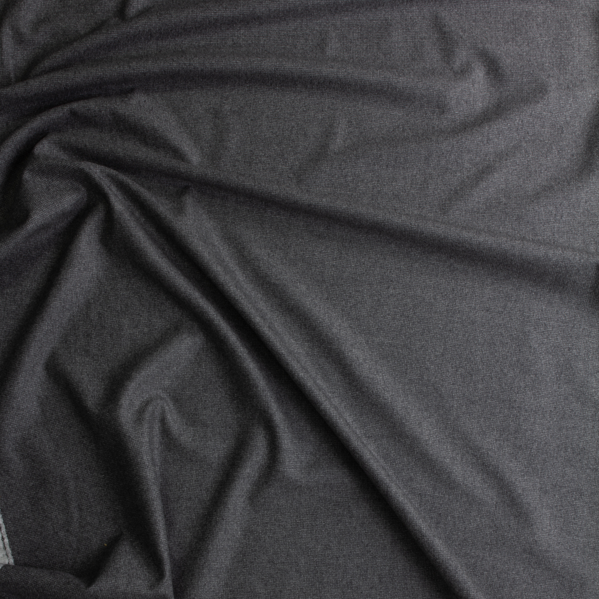 Grey Italian Brushed Wool Tweed #28807 Fabric By The Yard - Wide shot