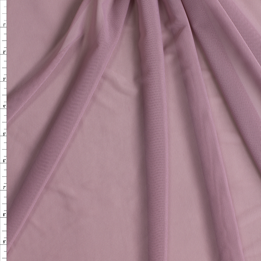 Dusty Lavender Power Mesh #28836 Fabric By The Yard