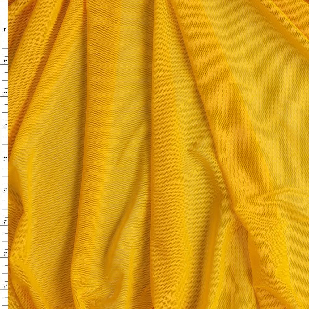 Goldenrod Power Mesh #28838 Fabric By The Yard