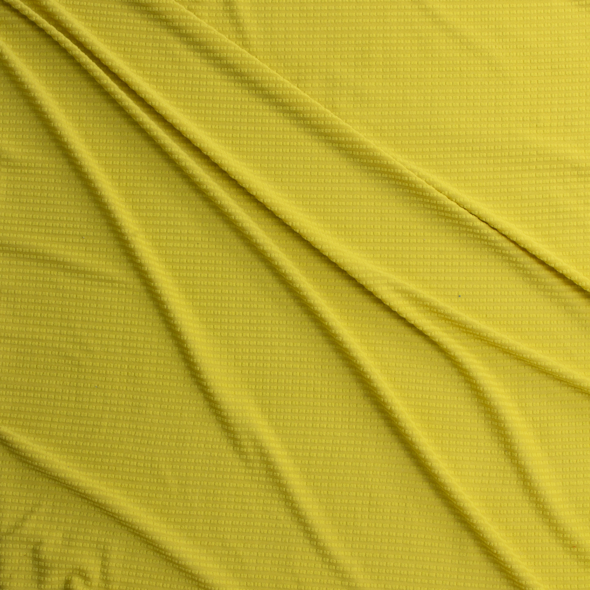 Chartreuse Polartec Power Grid #28922 Fabric By The Yard - Wide shot