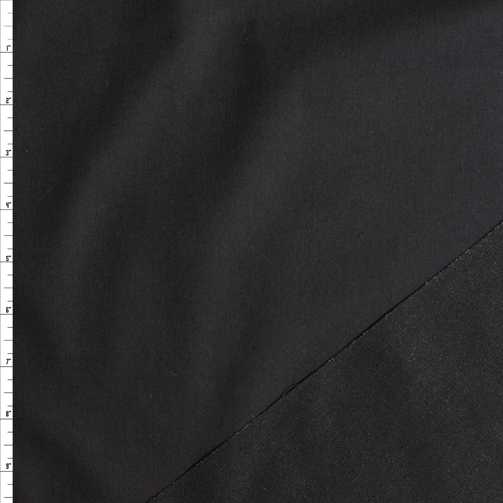 Black Woven Fusible Interfacing #28934 Fabric By The Yard
