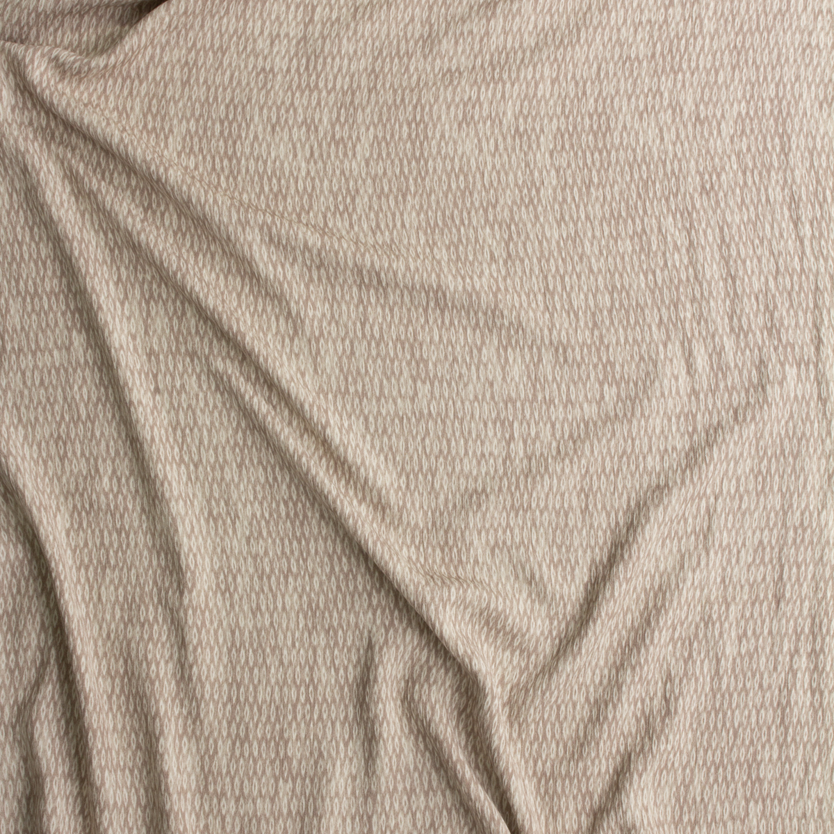 Taupe Diamonds Sunset Studio Rayon Crinkle From Robert Kaufman #28961 Fabric By The Yard - Wide shot