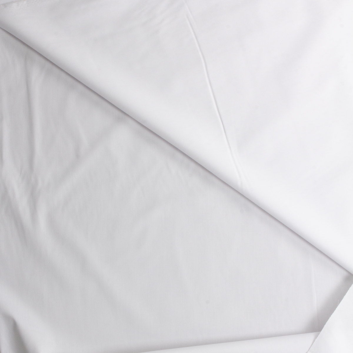 White Poly/Cotton Broadcloth #29007 Fabric By The Yard - Wide shot