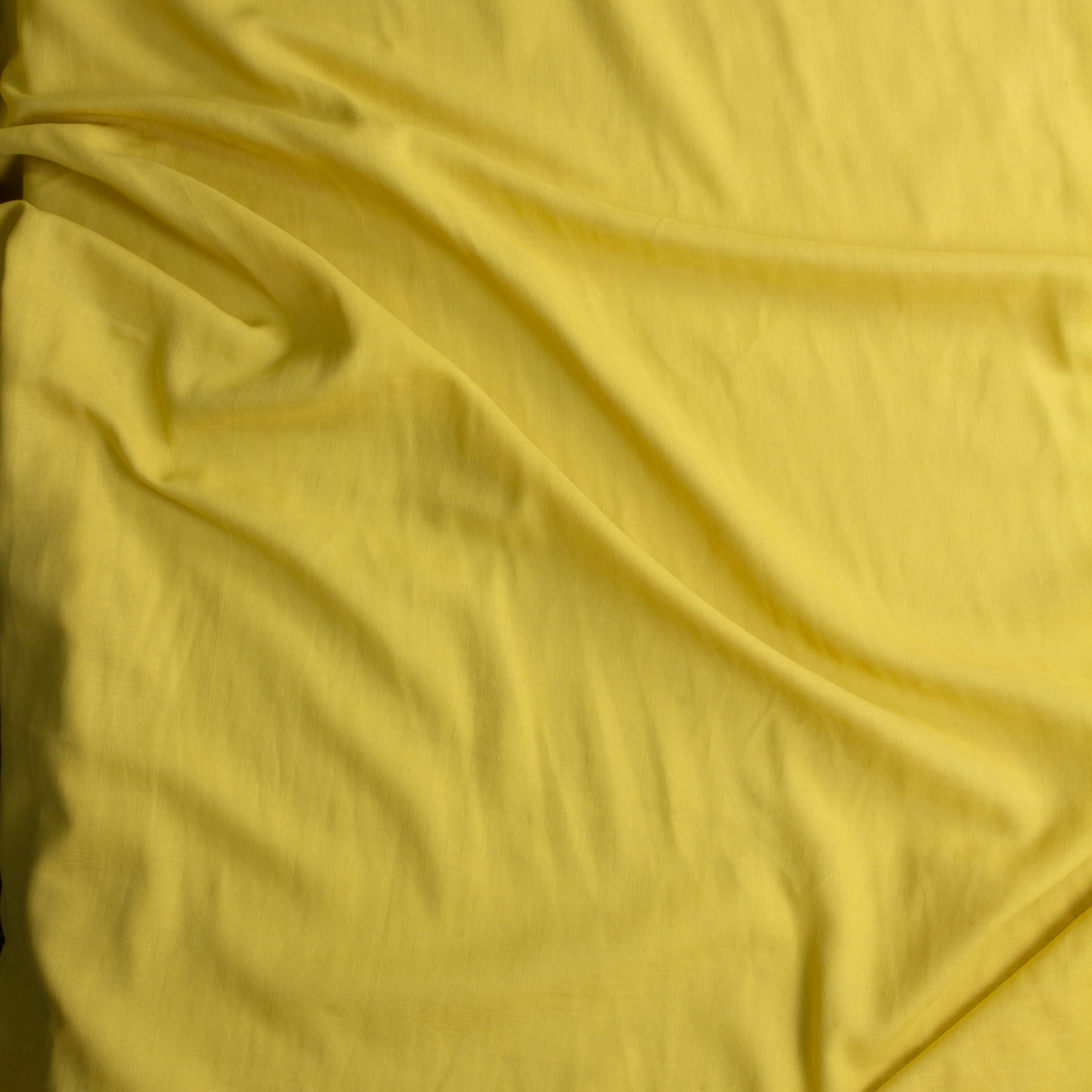 Yellow Cotton Double Gauze #29013 Fabric By The Yard - Wide shot