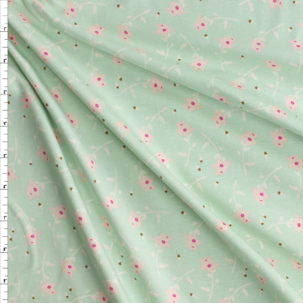Freshly Picked Printemps Cotton/Spandex Jersey Knit from Art Gallery Fabrics #29052 Fabric By The Yard