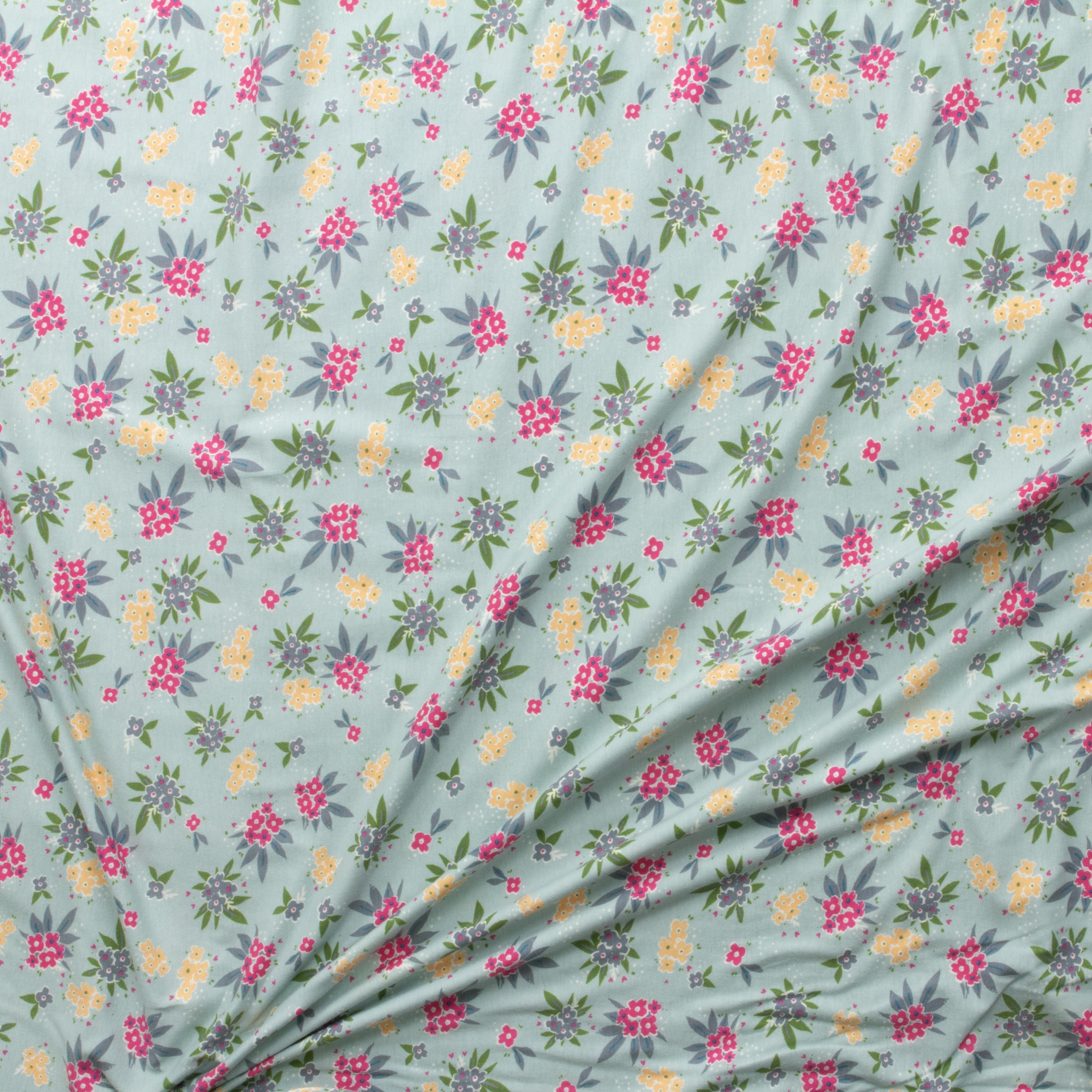 Cherished Gathering Glint Cotton/Spandex Jersey Knit from Art Gallery Fabrics #29053 Fabric By The Yard - Wide shot