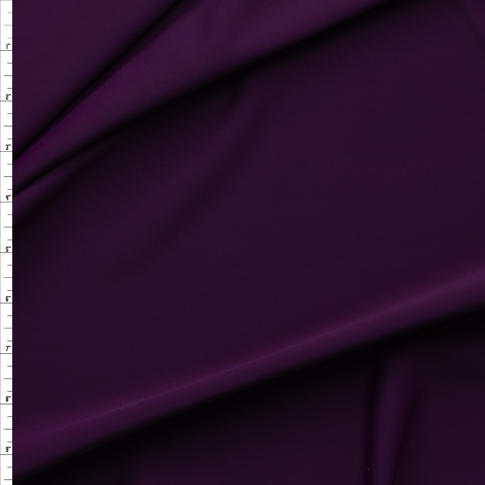Plum Sportivo Matte Nylon/Spandex #29094 Fabric By The Yard