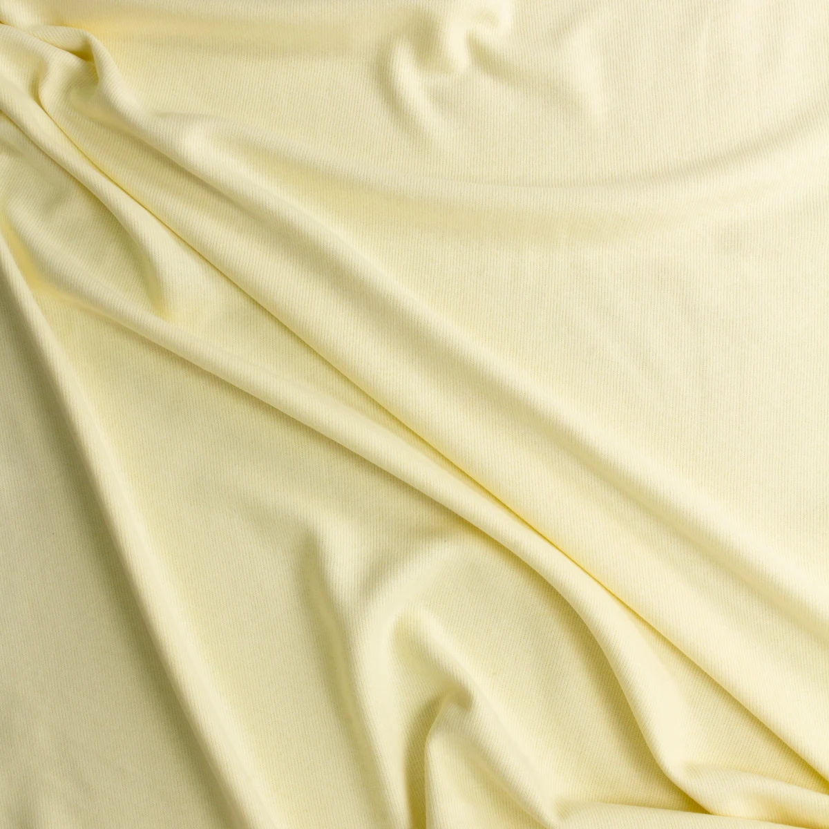 Ivory Brushed Rib Double Sweater Knit #29104 Fabric By The Yard - Wide shot
