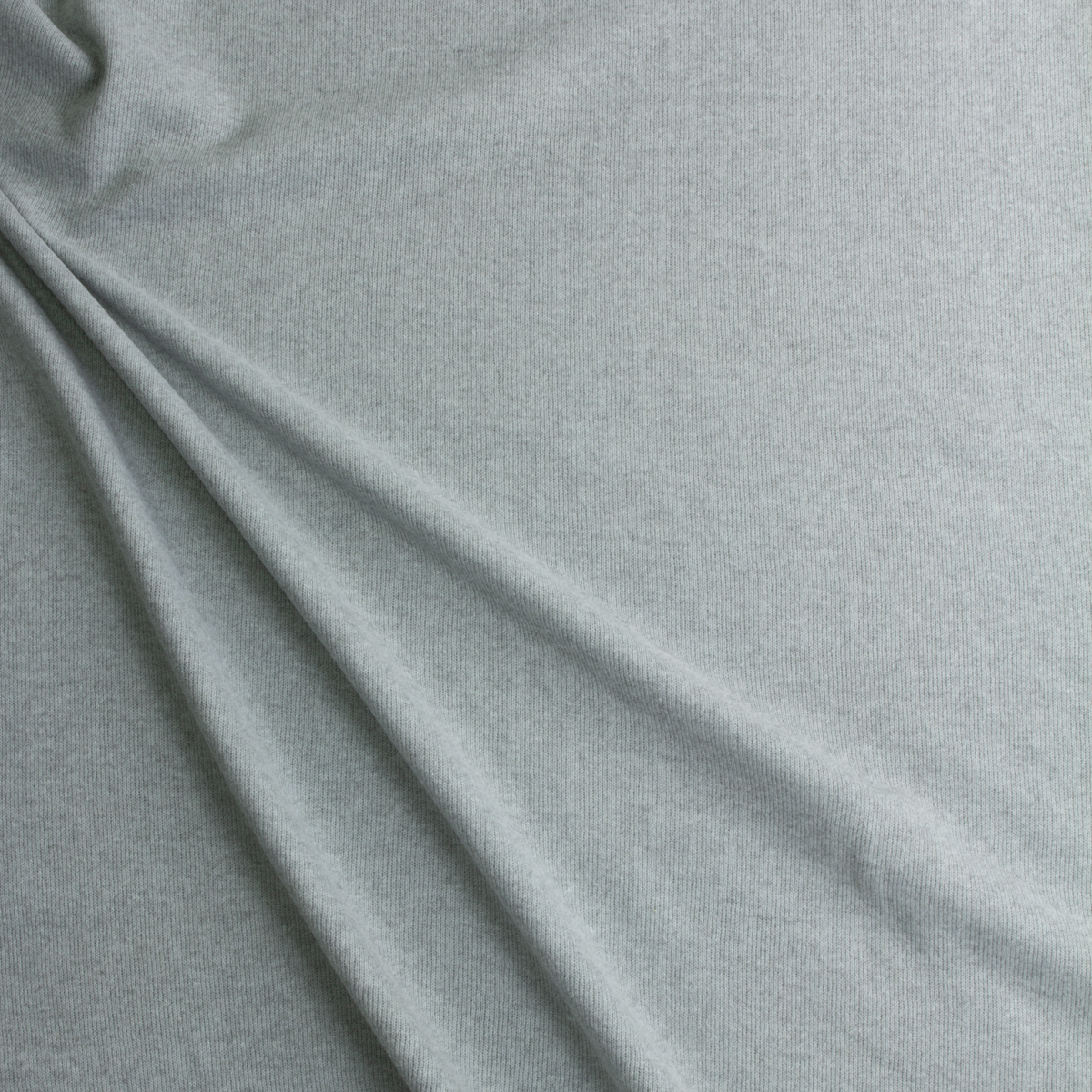 Heather Grey Brushed Rib Double Sweater Knit #29105 Fabric By The Yard - Wide shot