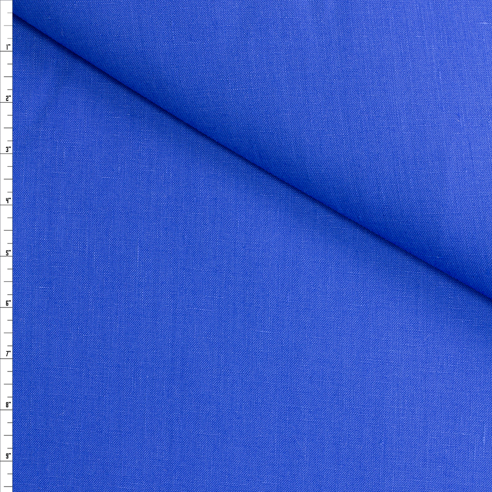 Blue Heavy Midweight Tropical Irish Linen from Spence Bryson #29179 Fabric By The Yard