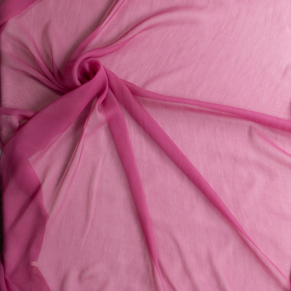 Dusty rose Crinkle Silk Chiffon #29216 Fabric By The Yard - Wide shot