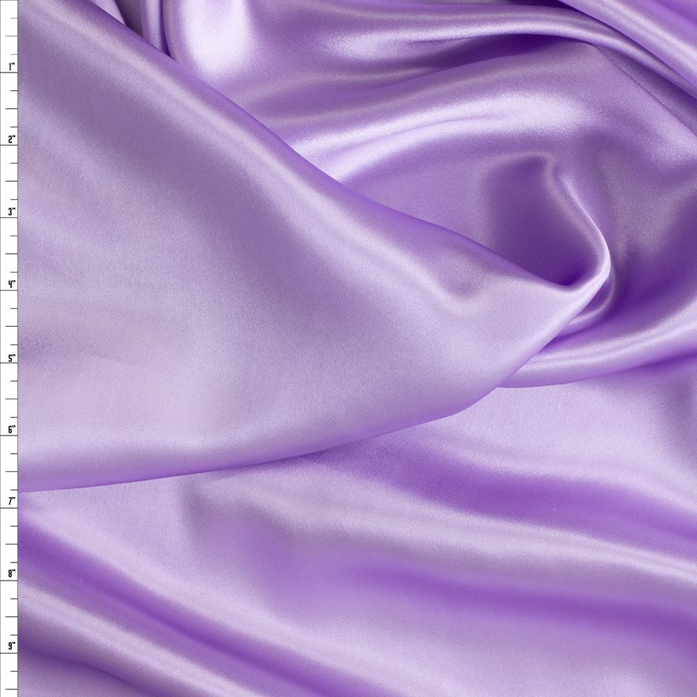 Lavender Stretch Silk Charmeuse #29250 Fabric By The Yard