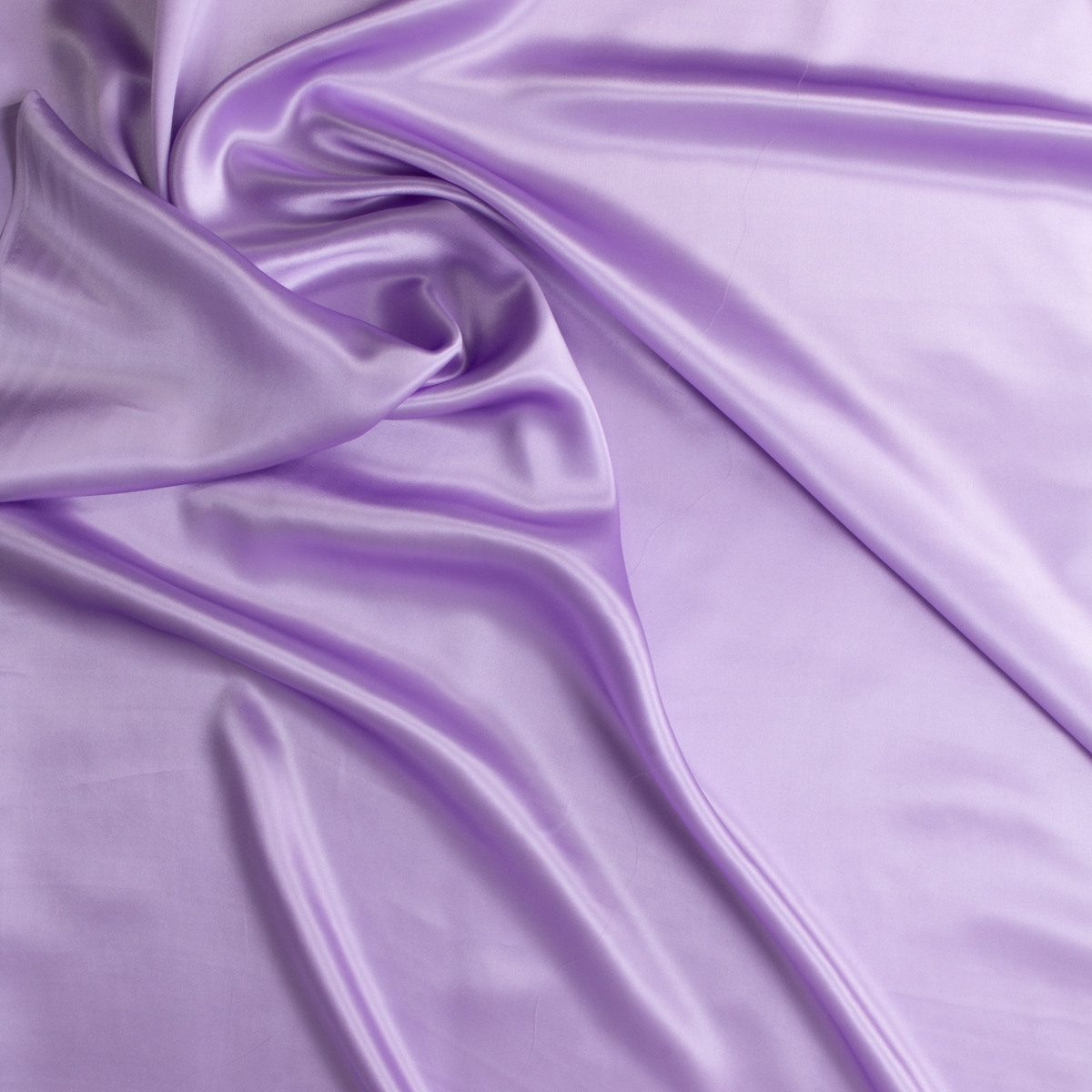 Lavender Stretch Silk Charmeuse #29250 Fabric By The Yard - Wide shot