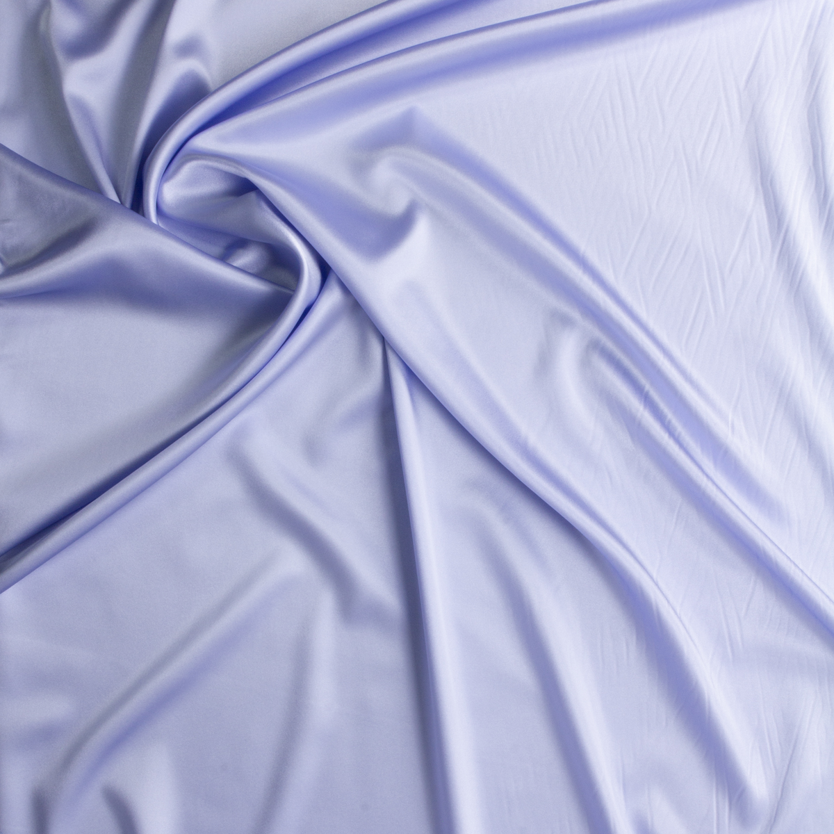 Baby blue Stretch Silk Charmeuse #29255 Fabric By The Yard - Wide shot