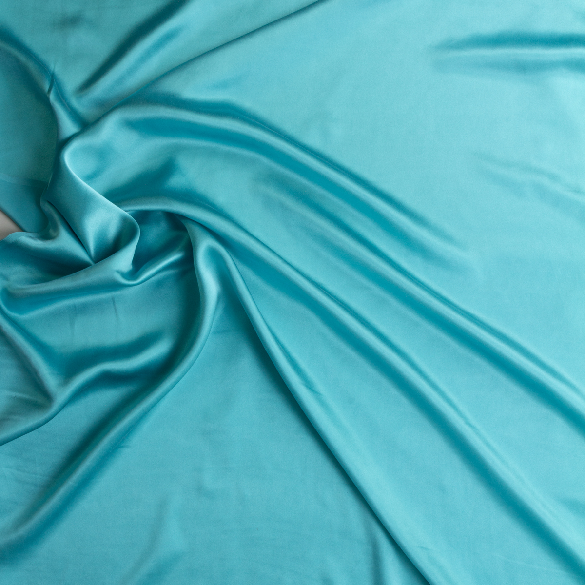 Jade Stretch Silk Charmeuse #29258 Fabric By The Yard - Wide shot