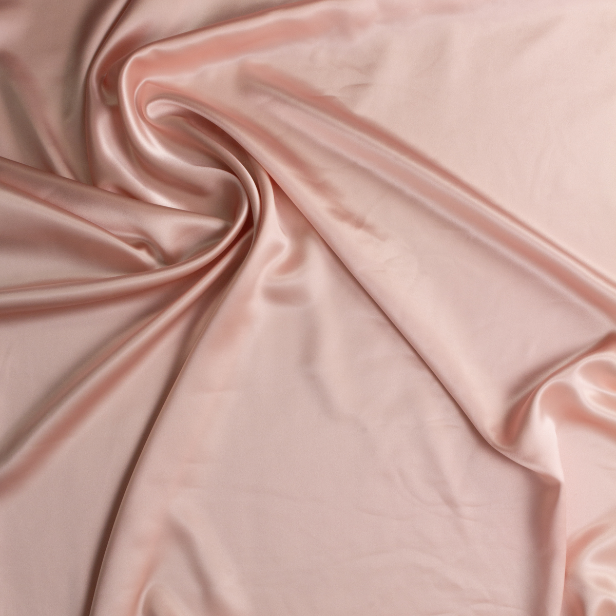 Peach Silk Charmeuse #29266 Fabric By The Yard - Wide shot
