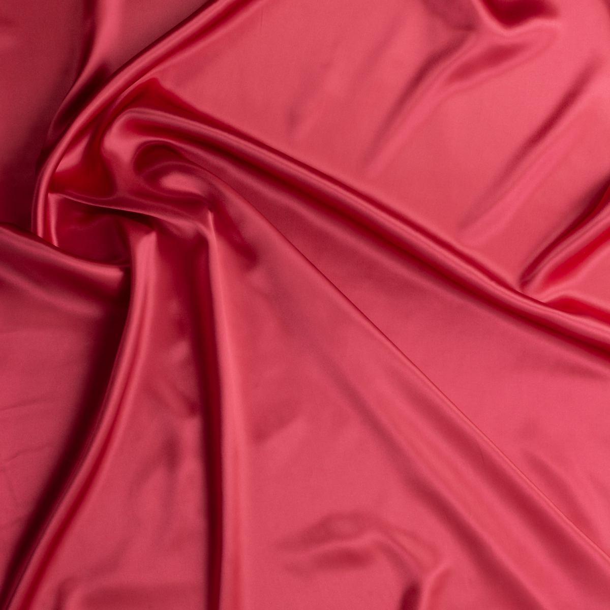 Red Silk Charmeuse #29268 Fabric By The Yard - Wide shot