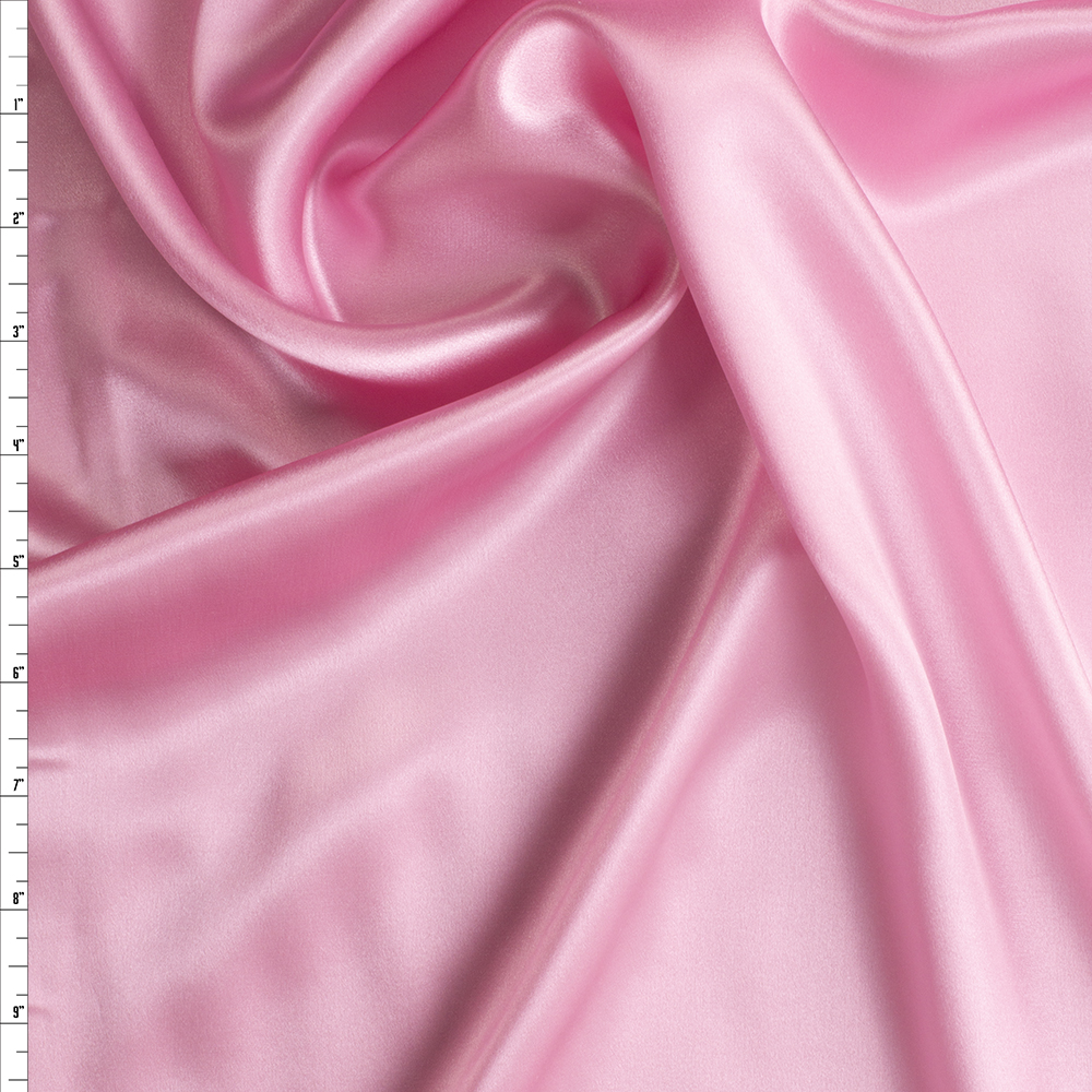 Pink Silk Charmeuse #29272 Fabric By The Yard
