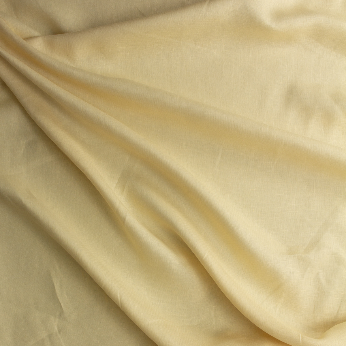 Butter Yellow Linen #29315 Fabric By The Yard - Wide shot