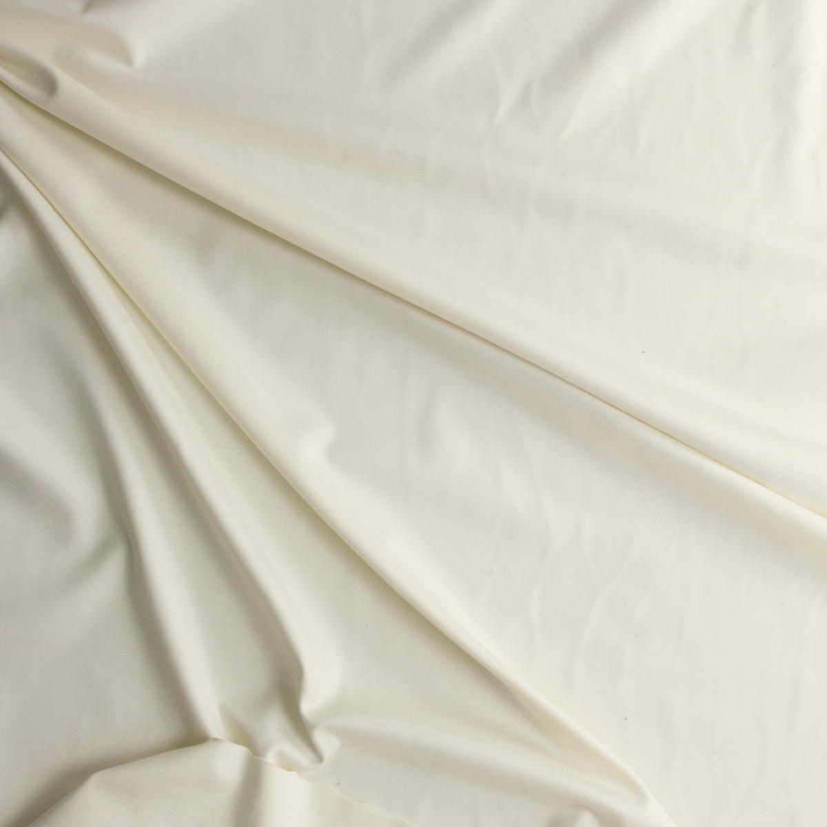 Winter White NYC Designer Ponte De Roma #29331 Fabric By The Yard - Wide shot